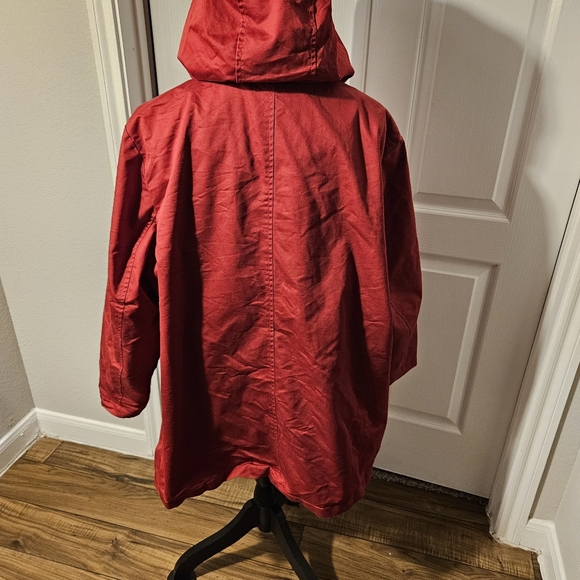D&company  red jacket with hoodie - Picture 5 of 8